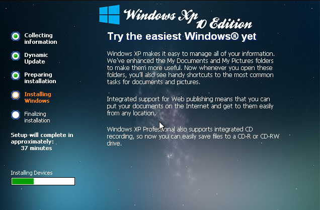 Windows Xp Pro Sp3 Set Edition V10 7 20 (2010) Interloper