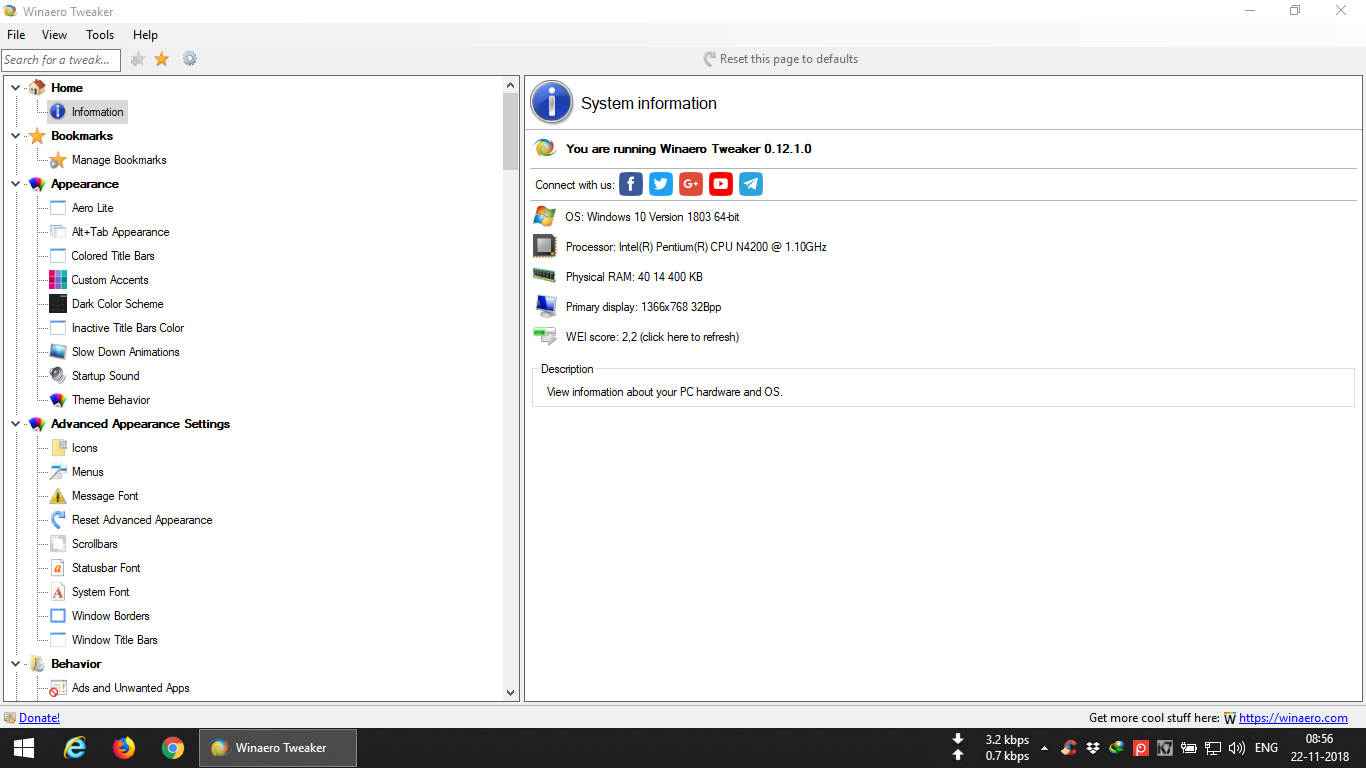 Direct Winaero Tweaker 01210 Portable Team Os Your Only