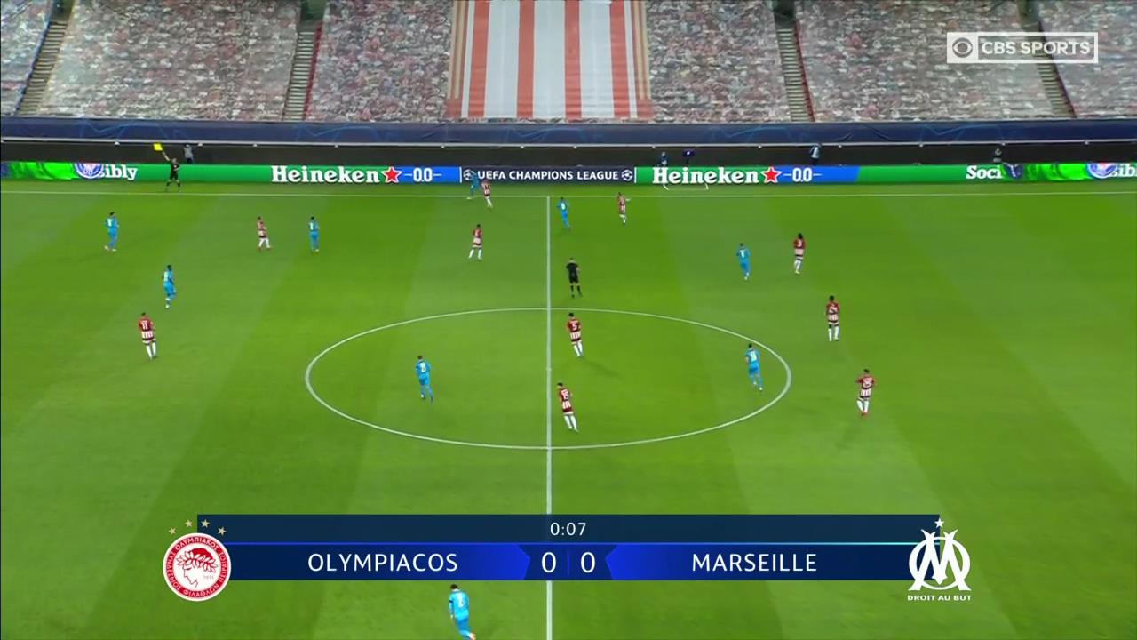 FUTBOL: UCL 20/21 - Matchday 1 - Olympiakos Piraeus vs ...